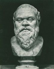 Sokrates marmorbyst